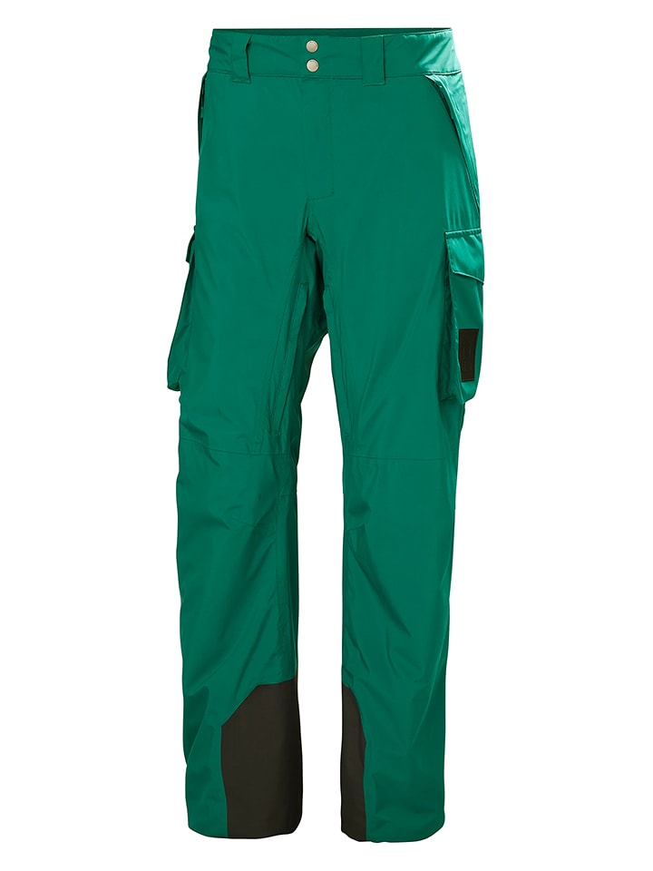 Helly Hansen Spodnie narciarskie "Ullr" w kolorze zielonym rozmiar: XL