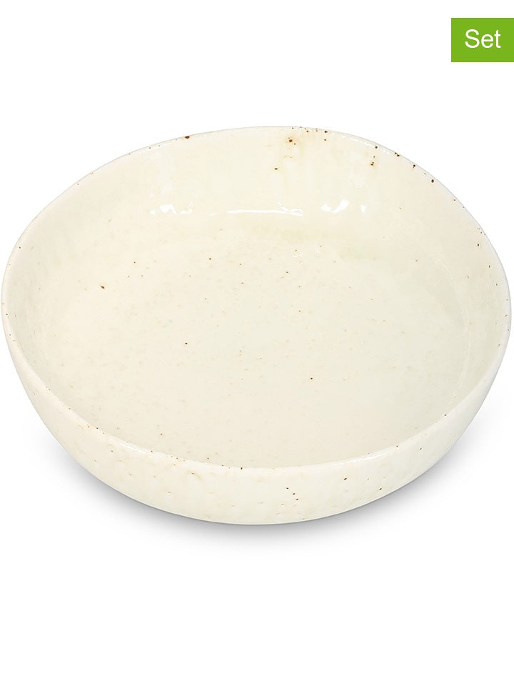 Salt and Pepper Miski (4 szt.) "Studio Urban" w kolorze kremowym - wys. 6 x Ø 21,5 cm rozmiar: onesize