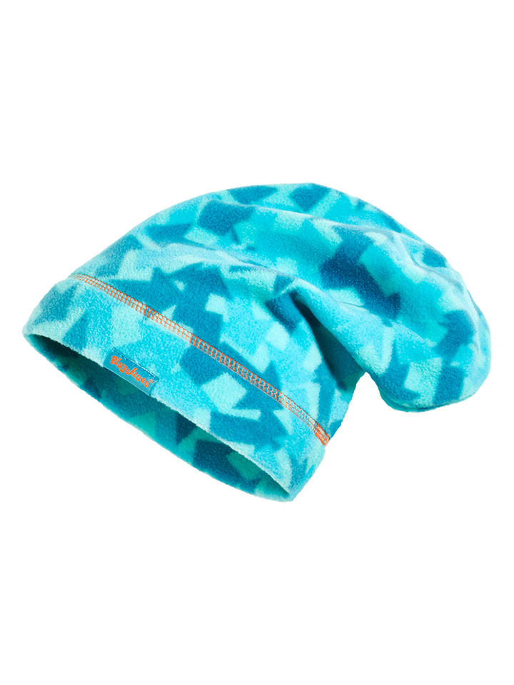 Playshoes Polarowa czapka beanie w kolorze błękitnym rozmiar: 51 cm