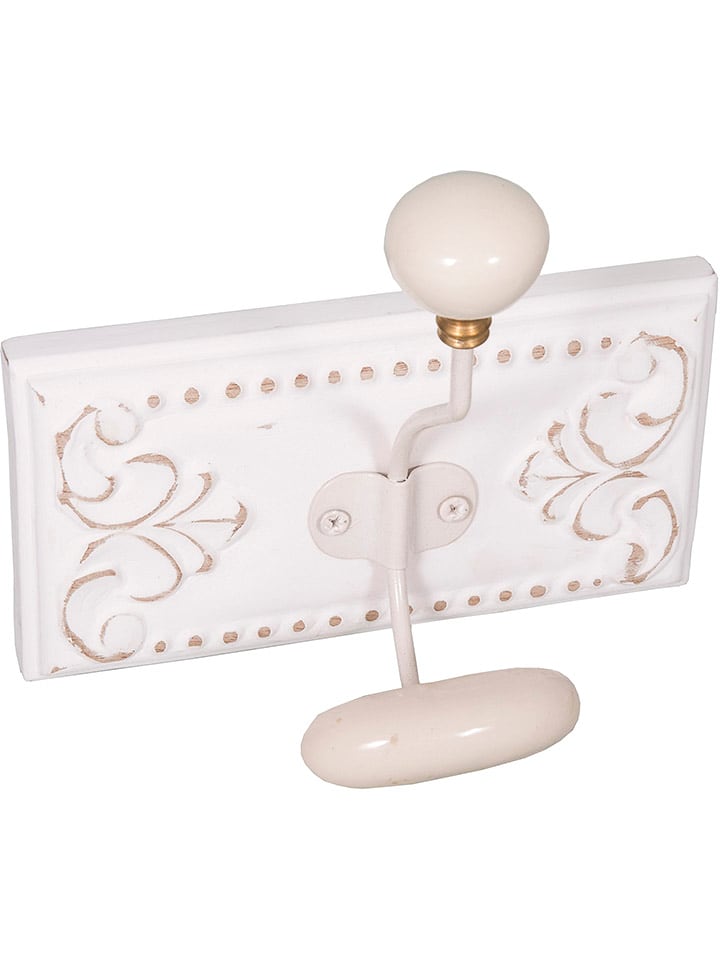 Anticline Haczyk w kolorze białym na ubrania - 15 x 20 x 11 cm rozmiar: onesize