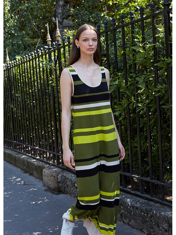 STEFANEL Sukienka ze wzorem rozmiar: M