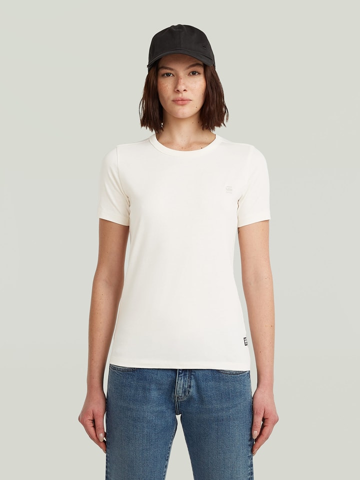 G-Star Koszulka w kolorze kremowym rozmiar: S