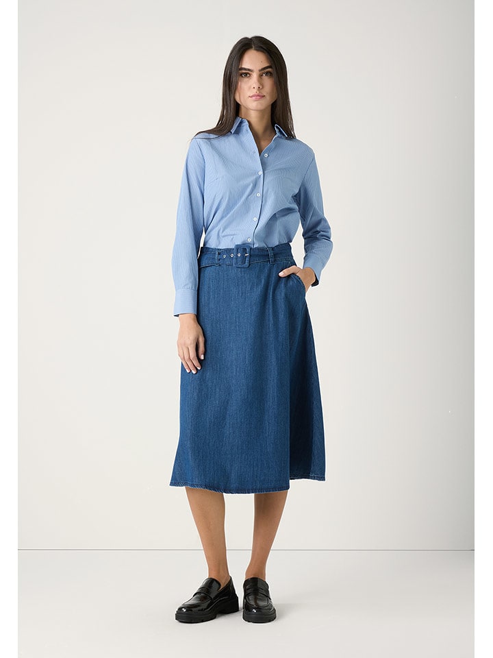 More & More Spódnica dżinsowa w kolorze niebieskim rozmiar: 46