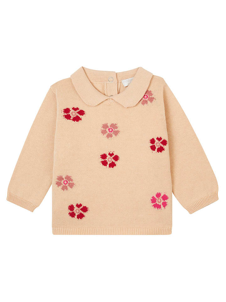 Noppies Sweter "Feuchy" w kolorze jasnopomarańczowym rozmiar: 80