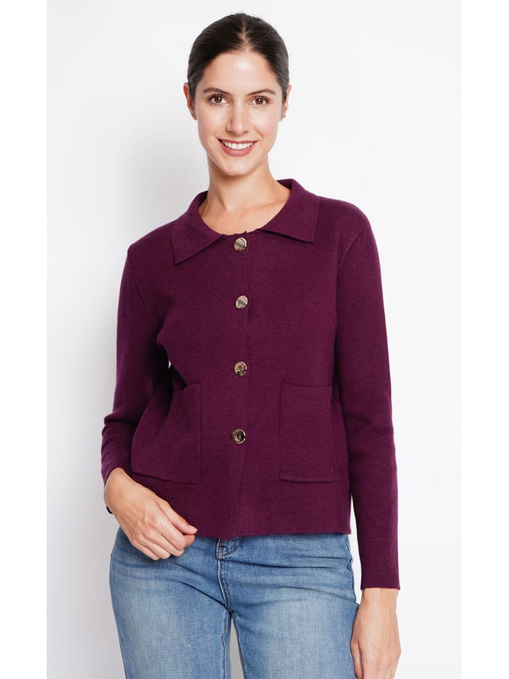 William de Faye Kurtka koszulowa w kolorze fioletowym rozmiar: 38