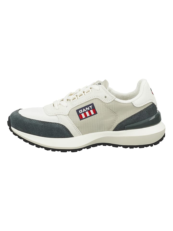 GANT Footwear Skórzane sneakersy "Abrilake" w kolorze szaro-białym rozmiar: 40