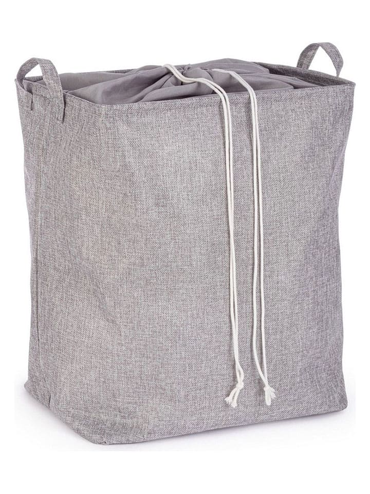 Bizzotto Kosz "Ryder" w kolorze jasnoszarym na pranie - 40 x 48 cm rozmiar: onesize