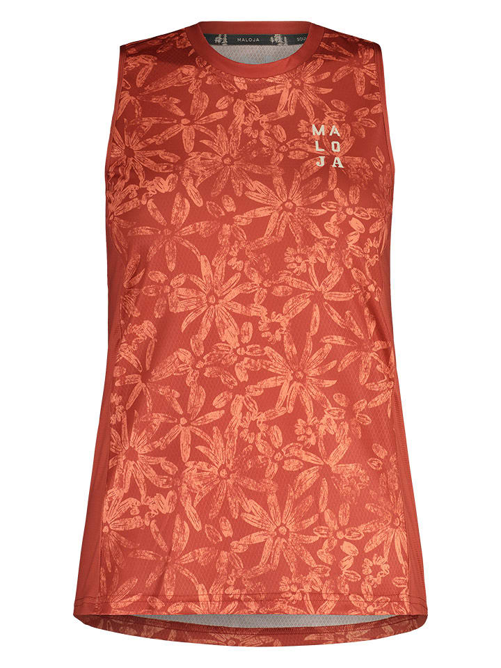 Maloja Top kolarski "EnvaliraM" w kolorze pomarańczowym rozmiar: S