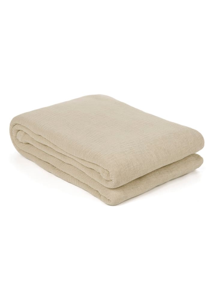 Yellow Pled w kolorze beżowym rozmiar: 140x200 cm