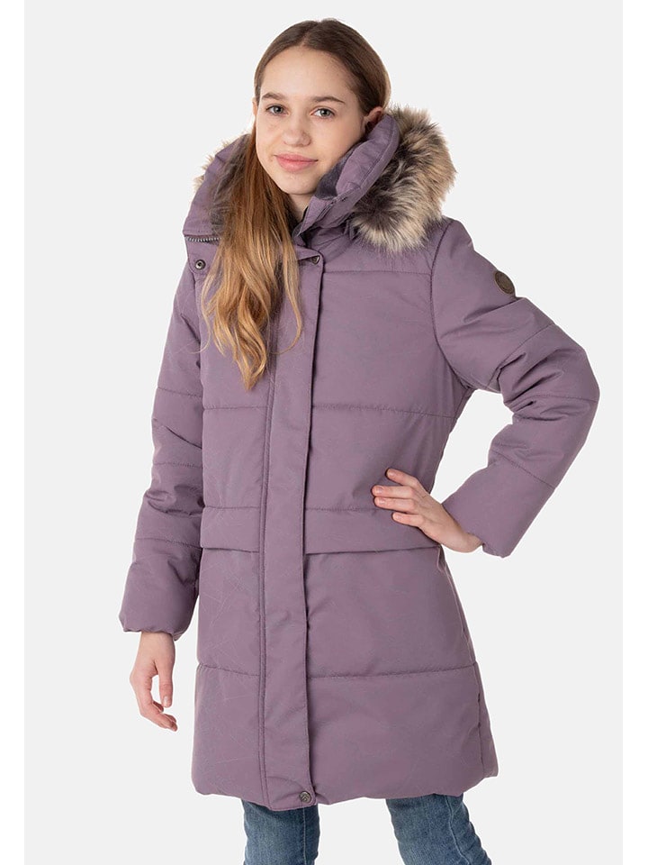 LENNE Płaszcz zimowy "Dora" w kolorze fioletowym rozmiar: 134