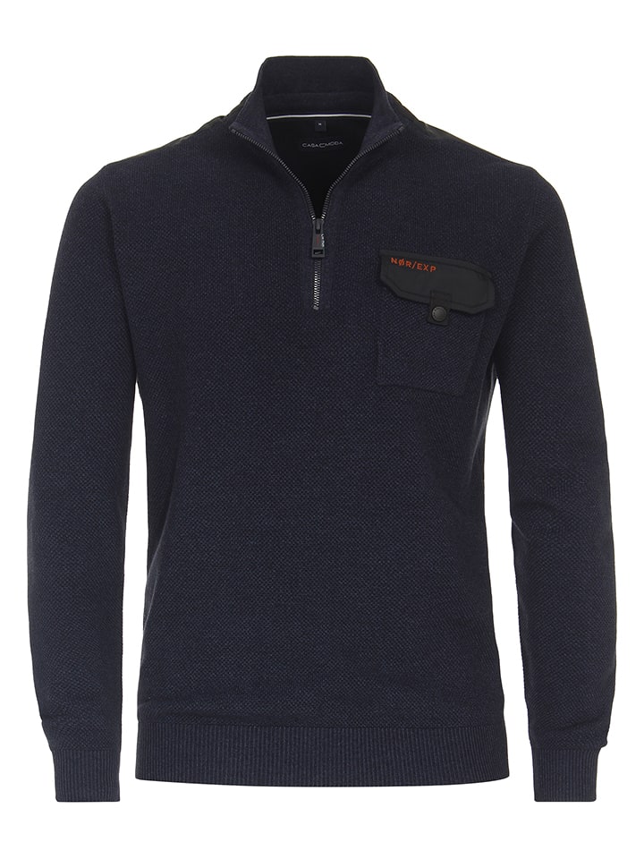 CASAMODA Sweter w kolorze granatowym rozmiar: M