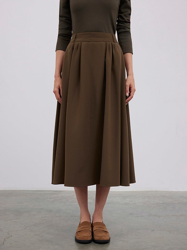 BGN Spódnica w kolorze brązowym rozmiar: 40