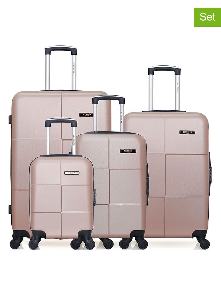 BlueStar 4-częściowy zestaw "Miami" w kolorze jasnoróżowym rozmiar: onesize