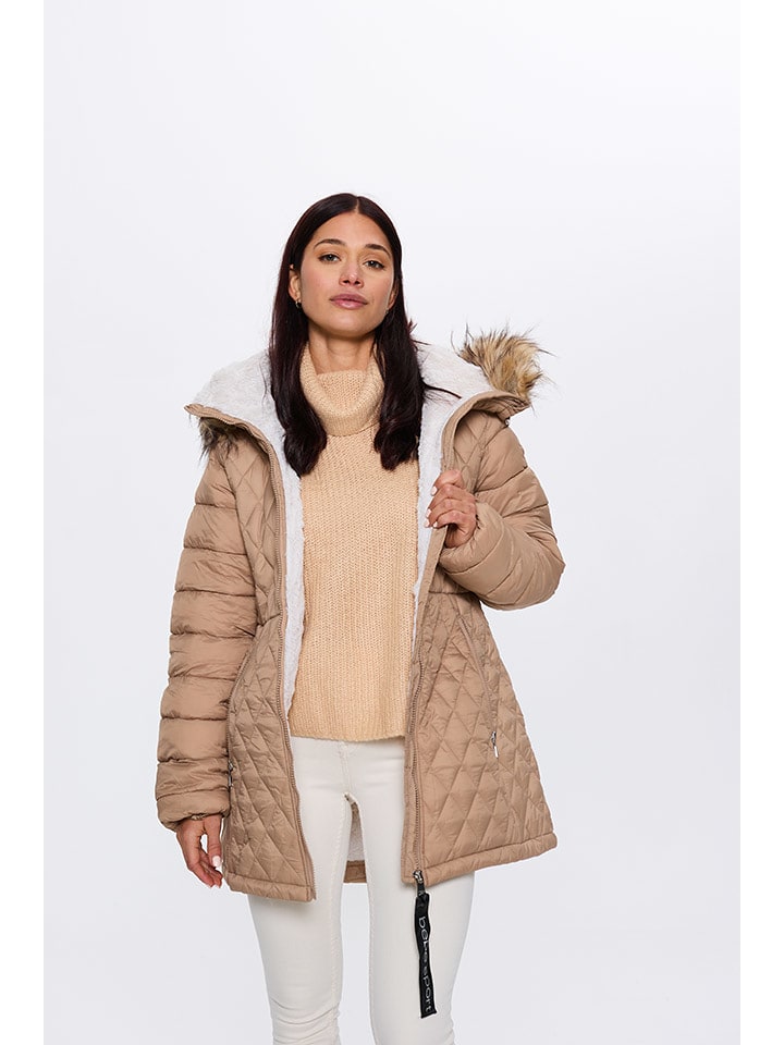 Bébé Kurtka zimowa w kolorze jasnobrązowym rozmiar: L