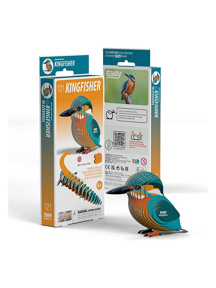 Eugy Zestaw 3D "Kingfisher" do majsterkowania - 6+ rozmiar: onesize