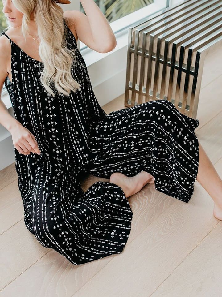 LA Angels Kombinezon w kolorze czarno-kremowym rozmiar: L