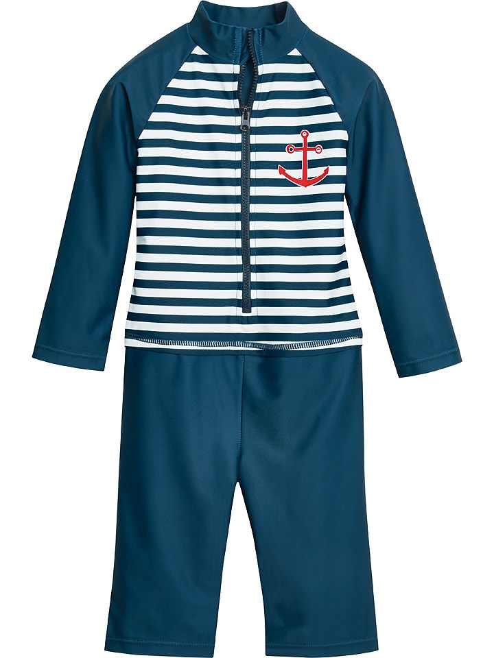 Playshoes Strój kąpielowy w kolorze morskim rozmiar: 98/104