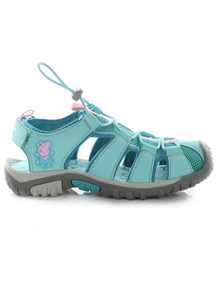 Regatta Półsandały "Peppa" w kolorze turkusowym rozmiar: 30