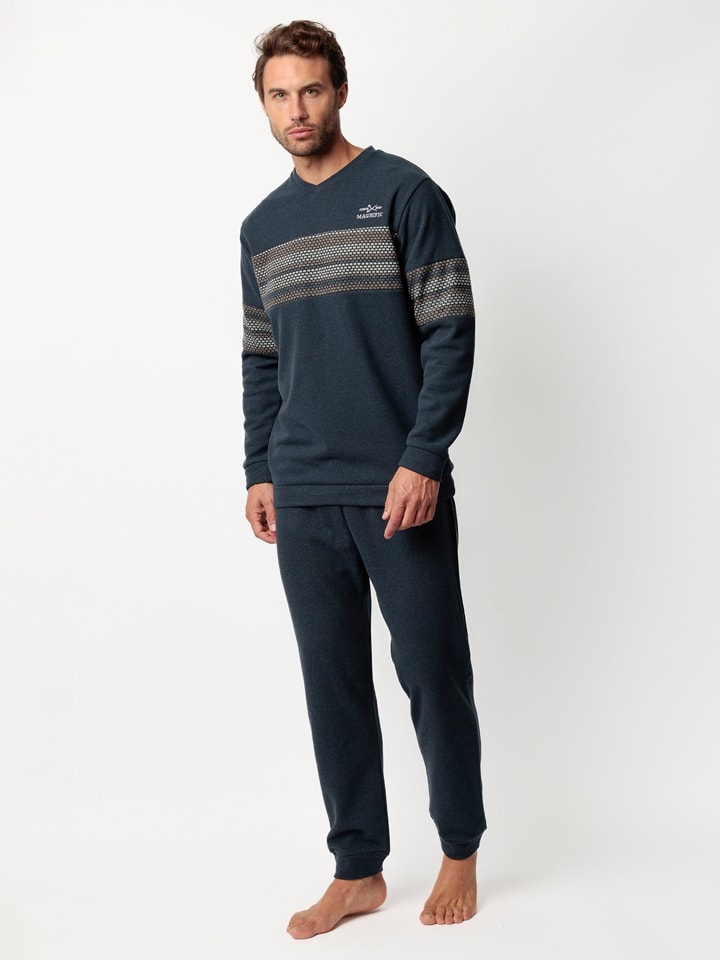 admas Piżama "Magnific" w kolorze granatowym rozmiar: XXL