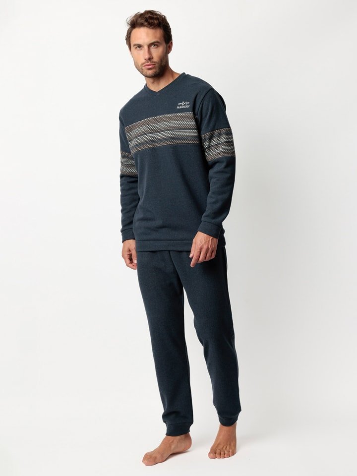 admas Piżama "Magnific" w kolorze granatowym rozmiar: XXL