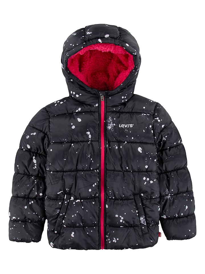 Levi's Kids Kurtka pikowana w kolorze czarnym rozmiar: 152