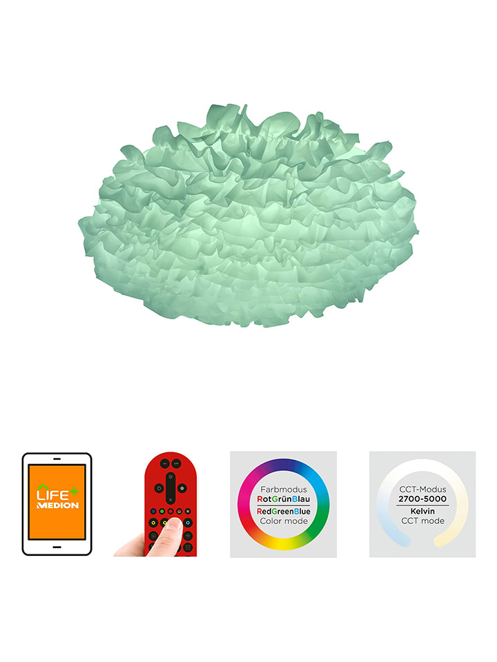 Just Light Lampa sufitowa "Lola Smart-Naomi" z funkcją zmiany kolorów - Ø 75 cm rozmiar: onesize