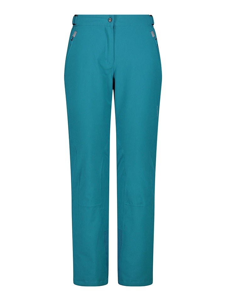 CMP Spodnie narciarskie w kolorze turkusowym rozmiar: 40