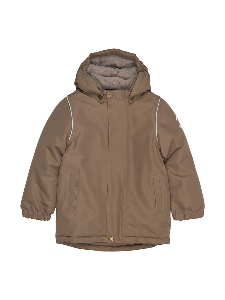 mikk-line Kurtka zimowa w kolorze jasnobrązowym rozmiar: 134
