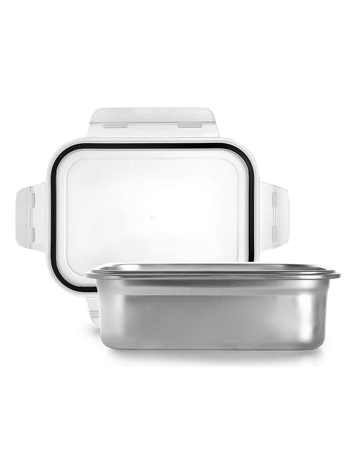 Ibili Pojemnik "Keepklin" w kolorze srebrnym - 1200 ml rozmiar: onesize