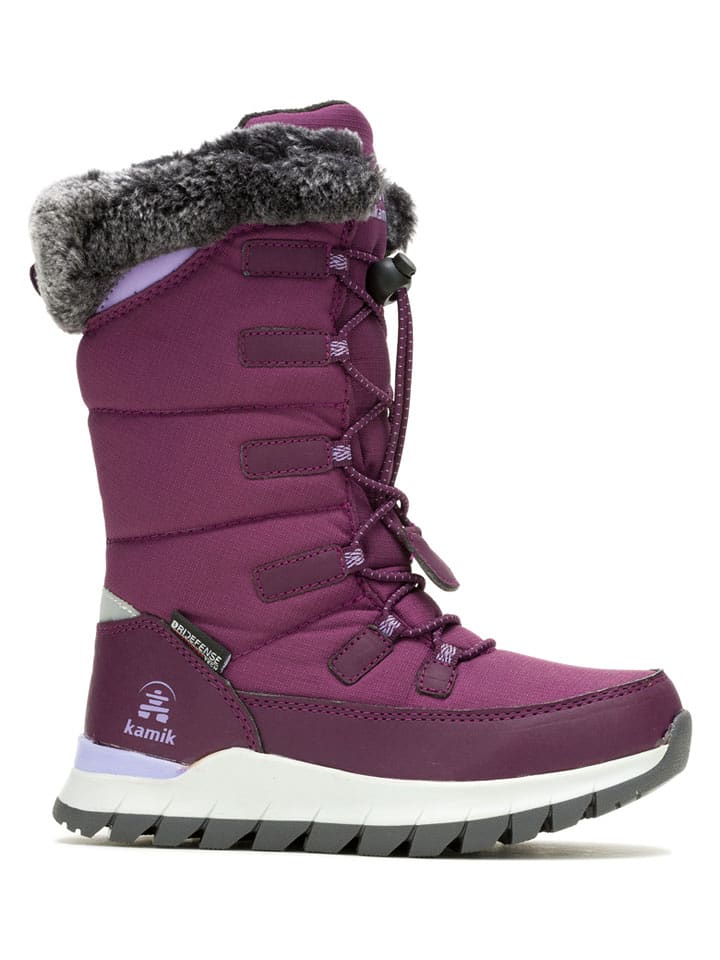 Kamik Kozaki zimowe "Prairie 2" w kolorze fioletowym rozmiar: 34