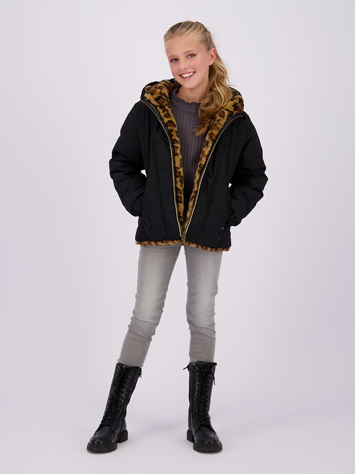 Vingino Dwustronna kurtka pikowana "Tabra" w kolorze czarnym rozmiar: 116