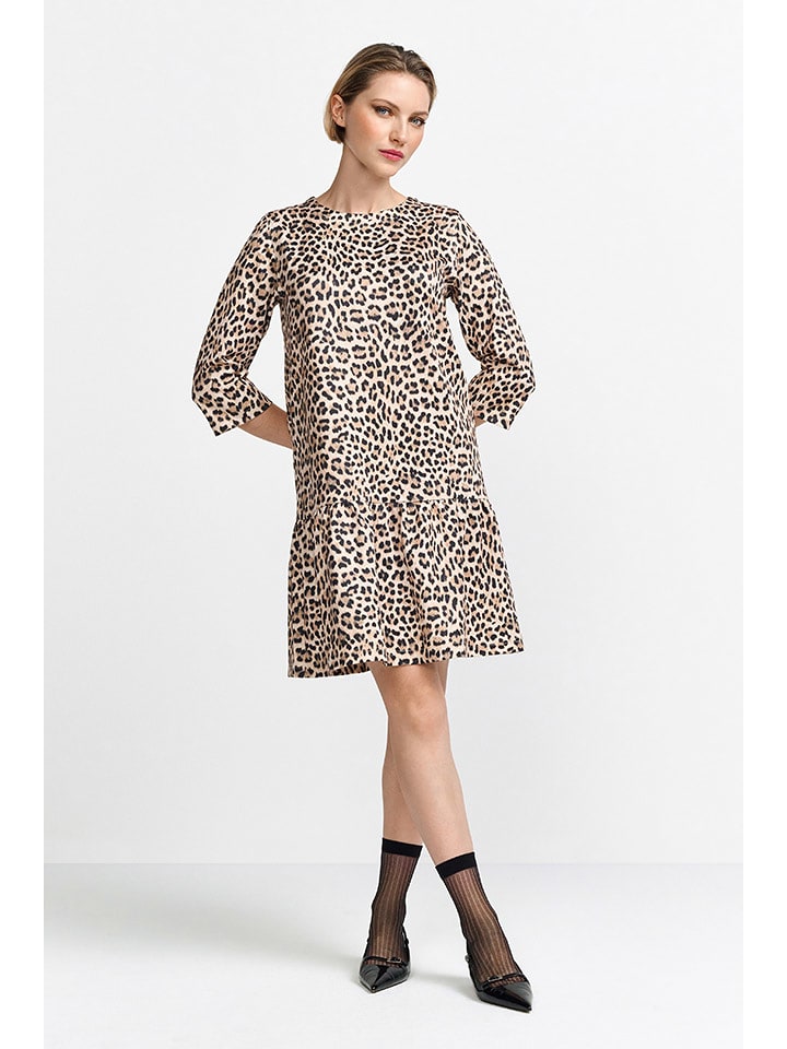 Rich & Royal Sukienka w kolorze beżowo-brązowym rozmiar: 38