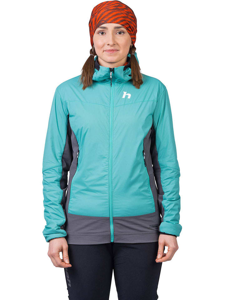 Hannah Kurtka funkcyjna "Steep" w kolorze turkusowo-szarym rozmiar: 36