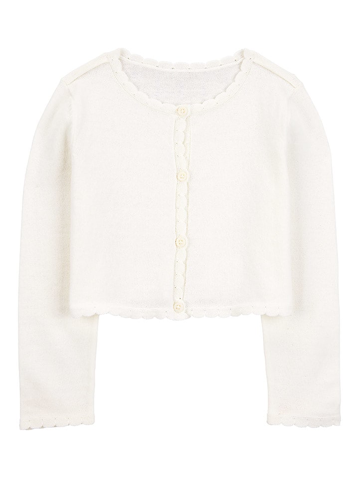 carter's Kardigan w kolorze białym rozmiar: 92