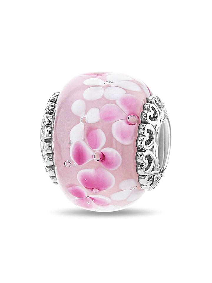 CHARM'S Srebrny charms ze szkłem Murano rozmiar: onesize