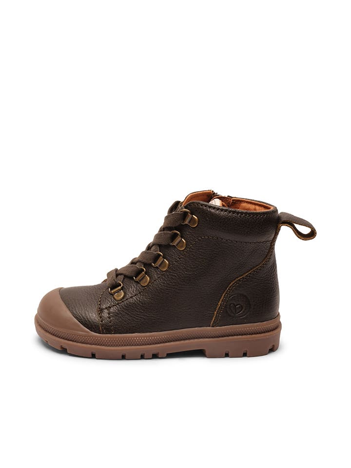 bisgaard Skórzane botki "Lesley" w kolorze brązowym rozmiar: 32