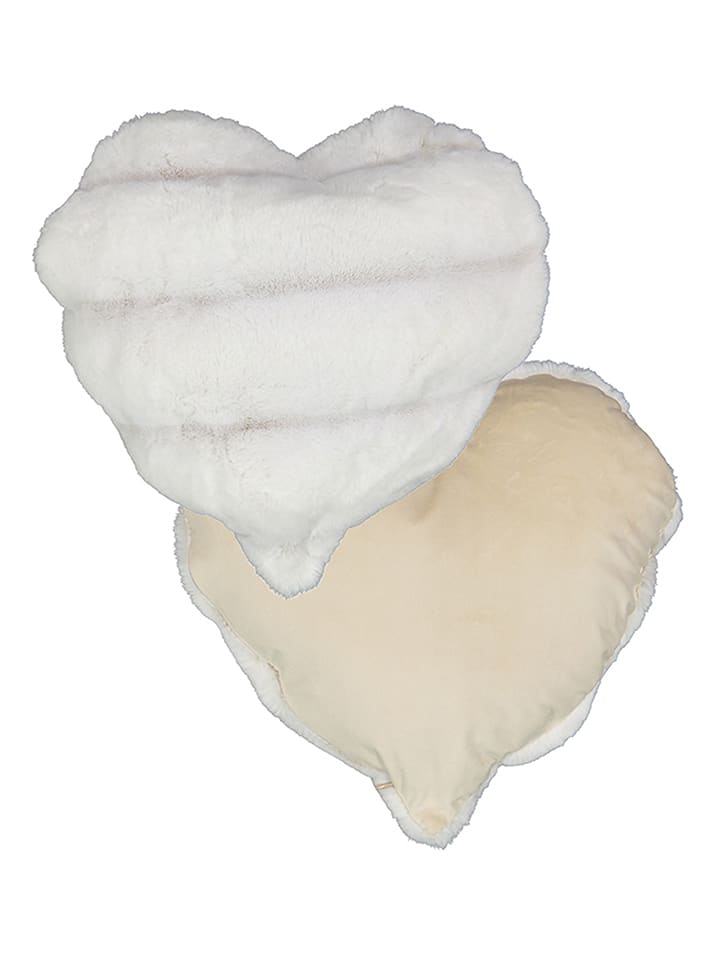 maryplaid Poduszka w kolorze białym rozmiar: 40x40 cm