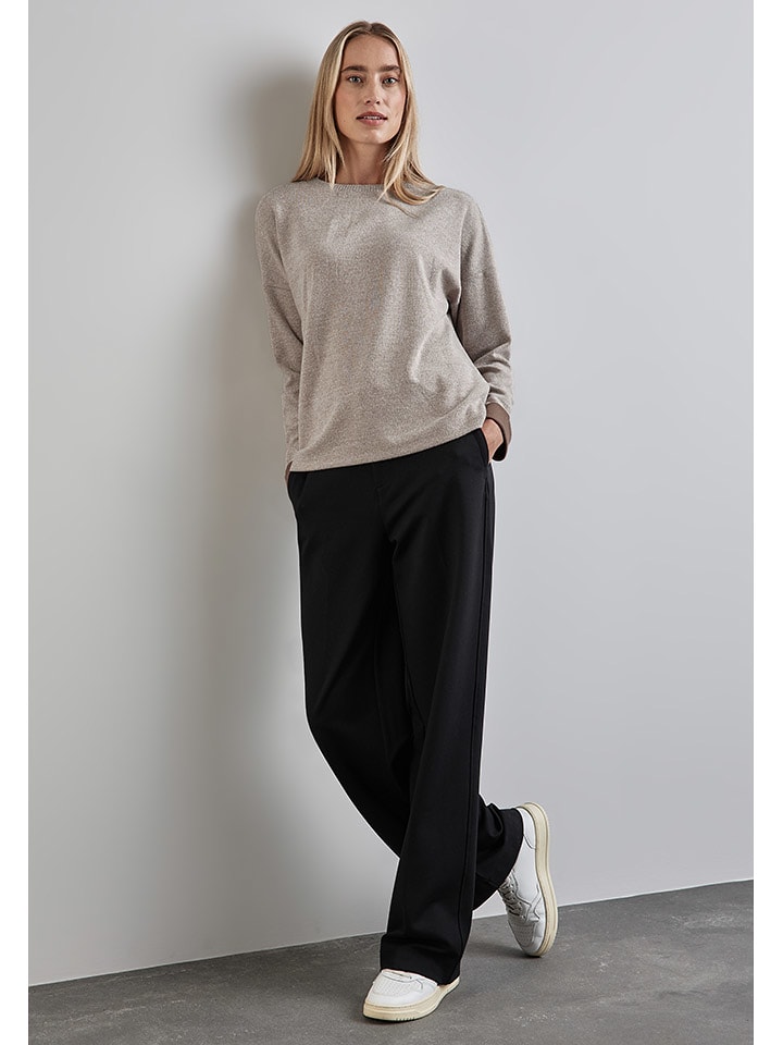 Street One Sweter w kolorze beżowym rozmiar: 42