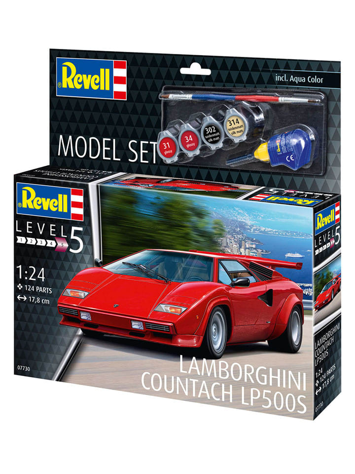 Revell Model "Lamborghini Countach LP500S" do złożenia - 13+ rozmiar: onesize