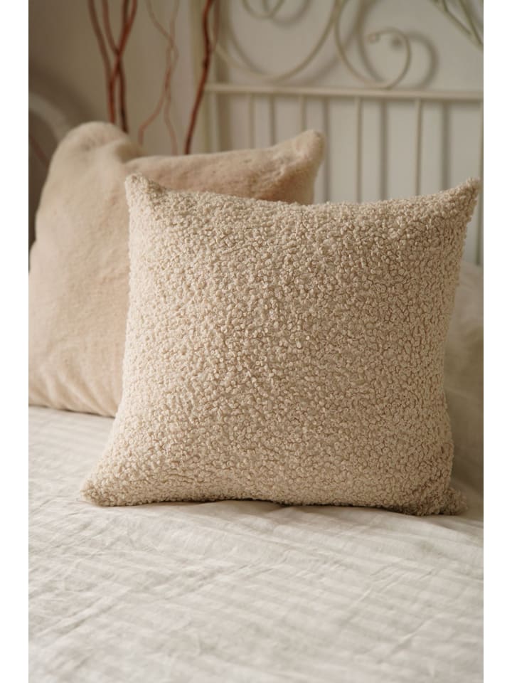 Wallity Poszewka w kolorze kremowym na poduszkę rozmiar: 43x43 cm