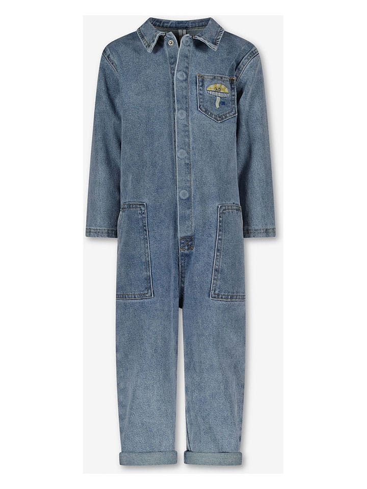 The New Chapter Kombinezon dżinsowy w kolorze błękitnym rozmiar: 104