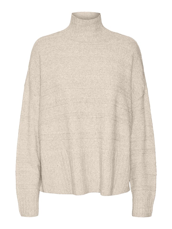 Vero Moda Sweter "Vmdoffy" w kolorze kremowym rozmiar: M