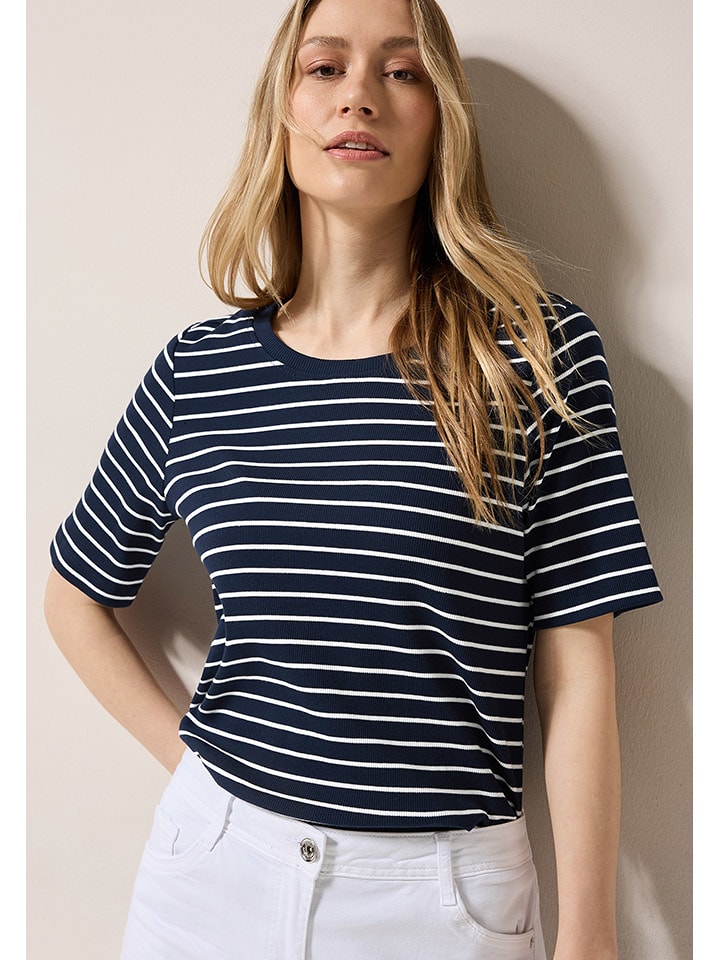 Cecil Koszulka w kolorze granatowym rozmiar: L