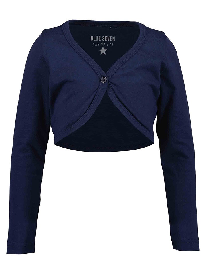 Blue Seven Bolerko w kolorze granatowym rozmiar: 92