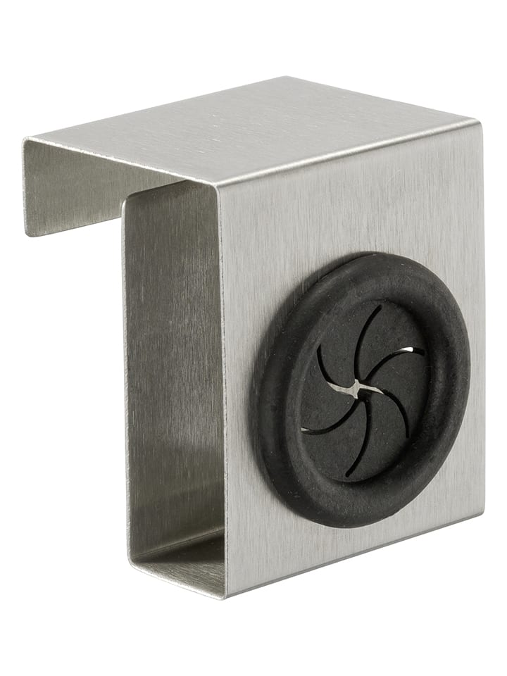 Wenko Haczyk w kolorze jasnoszaro-czarnym na drzwi - 5 x 6 x 4 cm rozmiar: onesize