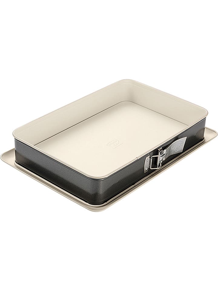 Dr. Oetker Tortownica "Back Trend" w kolorze antracytowo-białym - 42 x 29 cm rozmiar: onesize