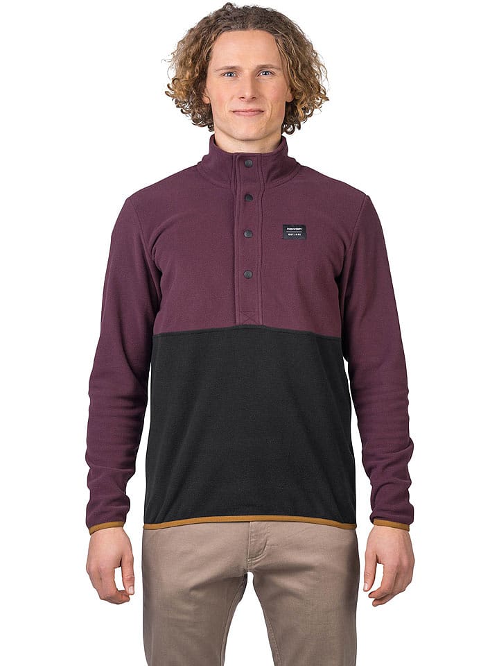 Hannah Bluza polarowa "Mint" w kolorze fioletowo-antracytowym rozmiar: M