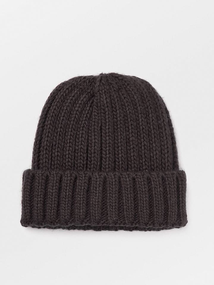 Becksöndergaard Czapka beanie w kolorze ciemnobrązowym rozmiar: onesize