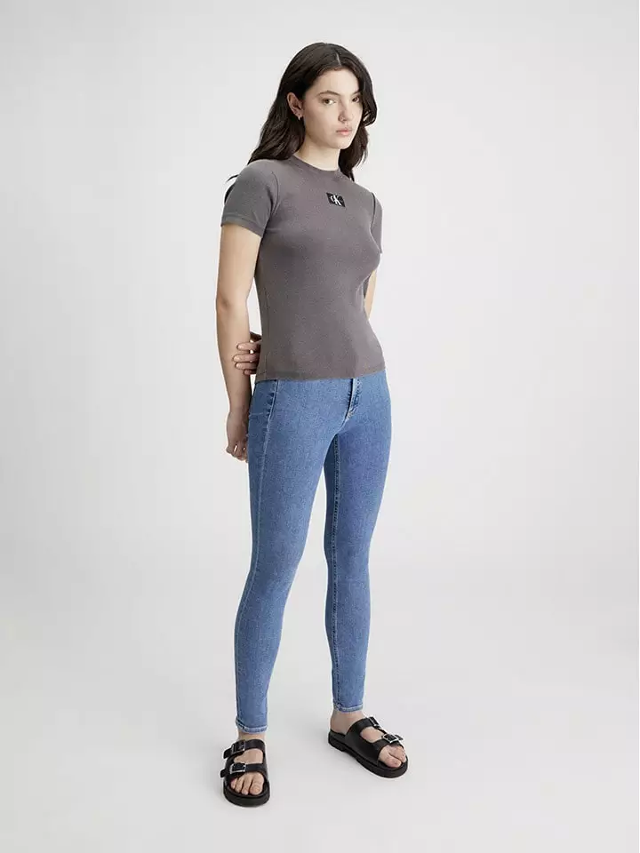 Calvin Klein Dżinsy - Skinny fit - w kolorze błękitnym rozmiar: W28/L32