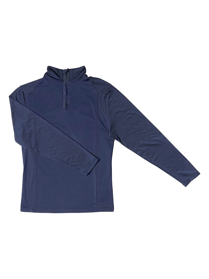 COLD Bluza polarowa "Lech" w kolorze granatowym rozmiar: M